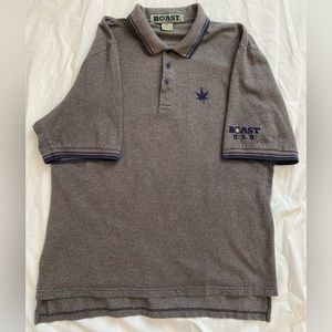 Men’s Boast gray polo golf shirt size X-Large